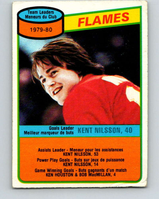 1980-81 O-Pee-Chee #106 Kent Nilsson TL  Calgary Flames  V38080