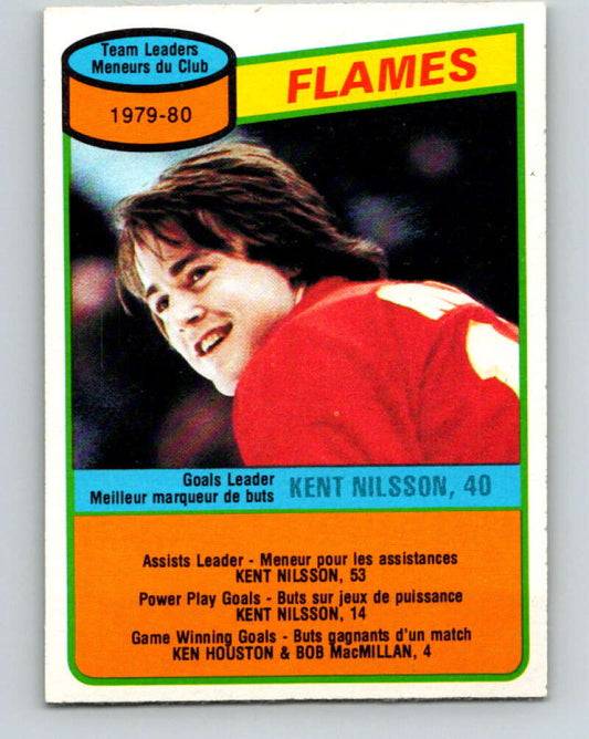 1980-81 O-Pee-Chee #106 Kent Nilsson TL  Calgary Flames  V38086