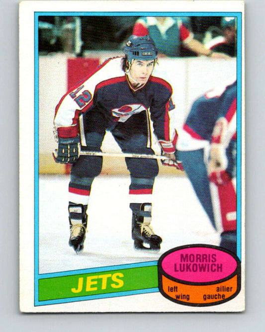 1980-81 O-Pee-Chee #107 Morris Lukowich  Winnipeg Jets  V38090