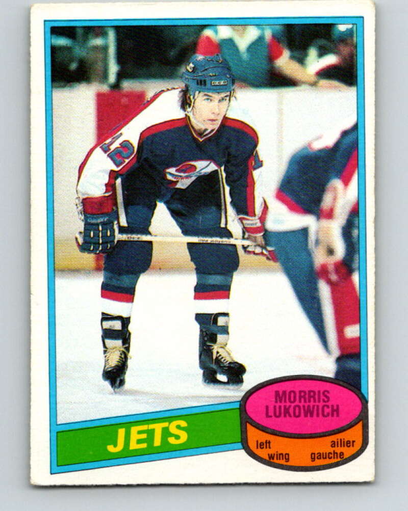 1980-81 O-Pee-Chee #107 Morris Lukowich  Winnipeg Jets  V38092