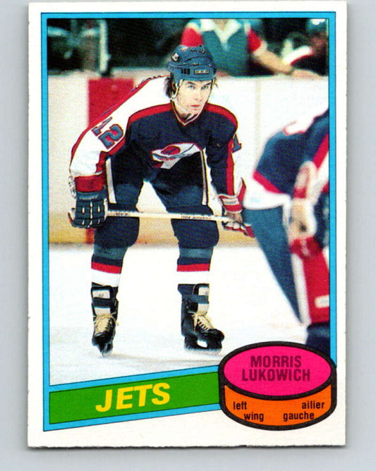 1980-81 O-Pee-Chee #107 Morris Lukowich  Winnipeg Jets  V38093