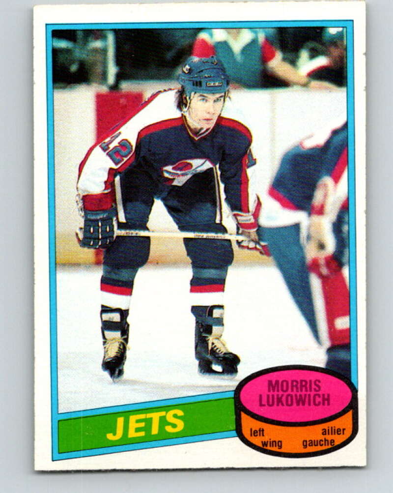 1980-81 O-Pee-Chee #107 Morris Lukowich  Winnipeg Jets  V38094