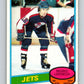 1980-81 O-Pee-Chee #107 Morris Lukowich  Winnipeg Jets  V38096