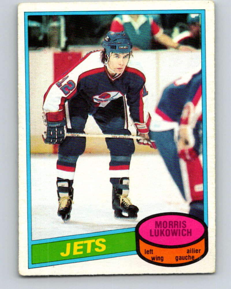 1980-81 O-Pee-Chee #107 Morris Lukowich  Winnipeg Jets  V38097