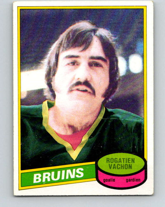 1980-81 O-Pee-Chee #110 Rogie Vachon  Boston Bruins  V38121