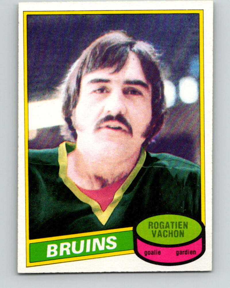 1980-81 O-Pee-Chee #110 Rogie Vachon  Boston Bruins  V38123