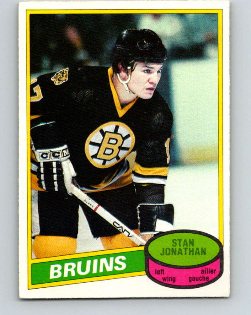 1980-81 O-Pee-Chee #113 Stan Jonathan  Boston Bruins  V38146