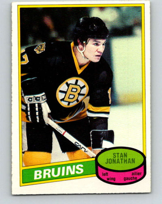 1980-81 O-Pee-Chee #113 Stan Jonathan  Boston Bruins  V38149