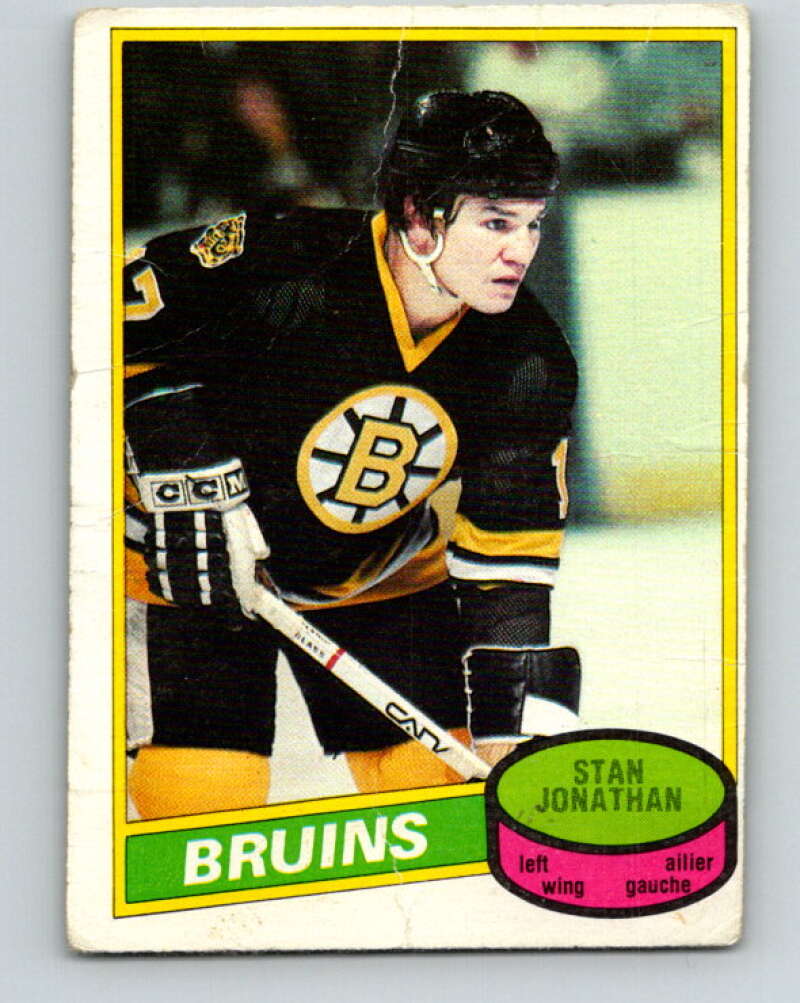 1980-81 O-Pee-Chee #113 Stan Jonathan  Boston Bruins  V38150