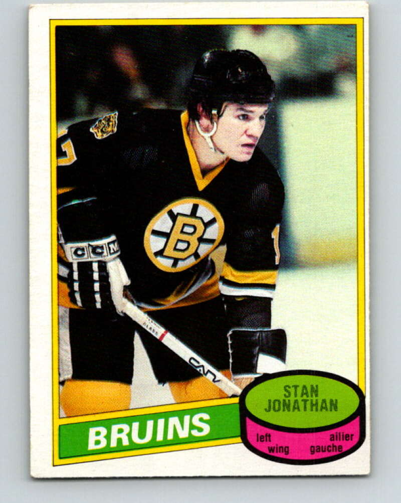 1980-81 O-Pee-Chee #113 Stan Jonathan  Boston Bruins  V38151