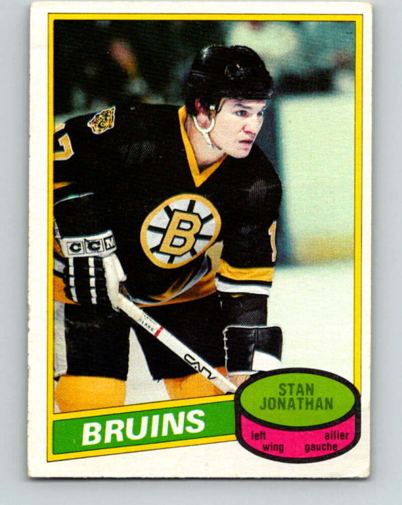 1980-81 O-Pee-Chee #113 Stan Jonathan  Boston Bruins  V38152