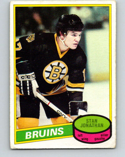 1980-81 O-Pee-Chee #113 Stan Jonathan  Boston Bruins  V38153