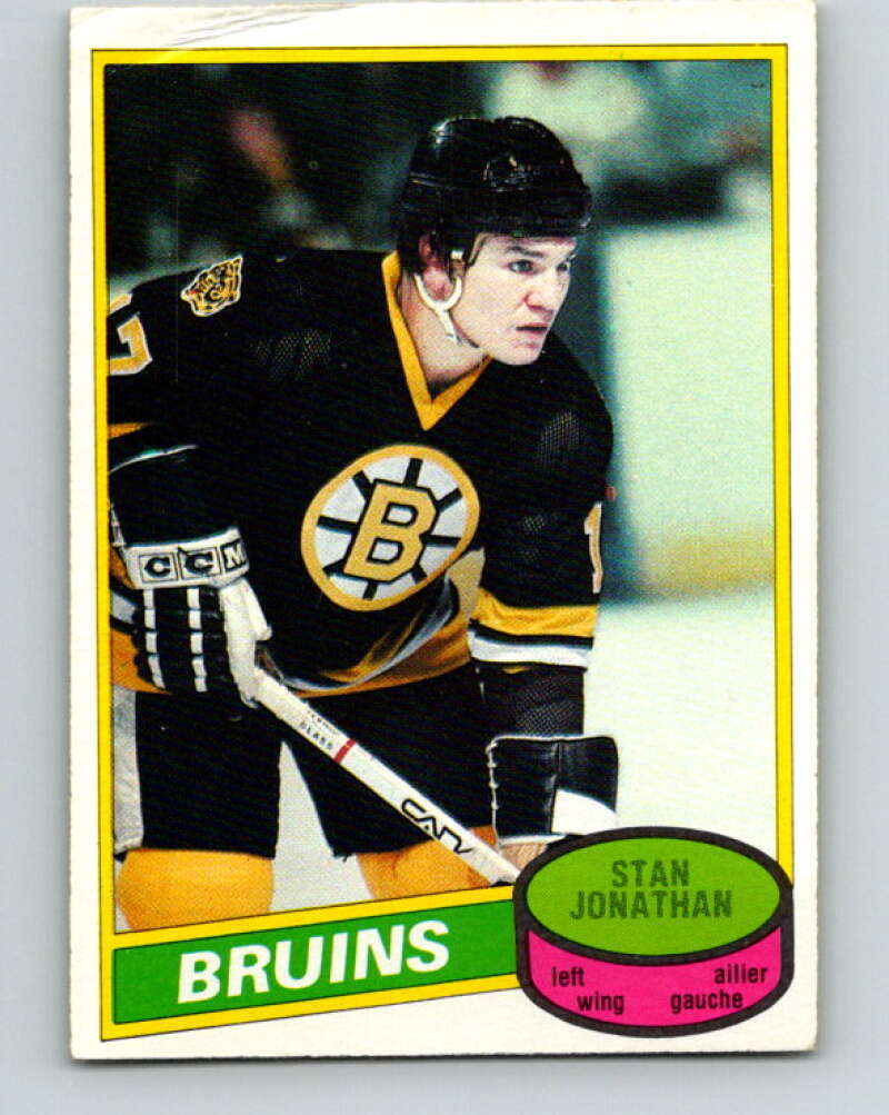 1980-81 O-Pee-Chee #113 Stan Jonathan  Boston Bruins  V38155