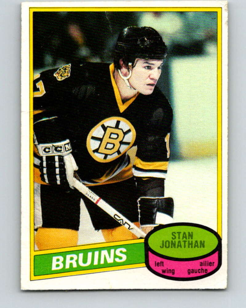 1980-81 O-Pee-Chee #113 Stan Jonathan  Boston Bruins  V38156