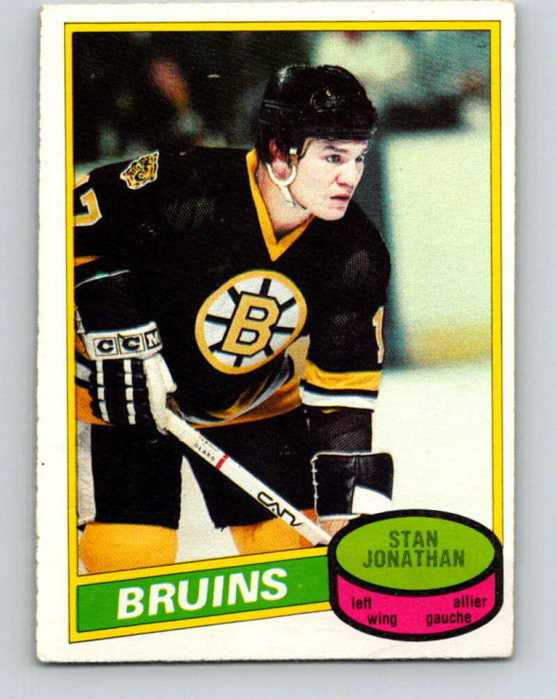 1980-81 O-Pee-Chee #113 Stan Jonathan  Boston Bruins  V38158