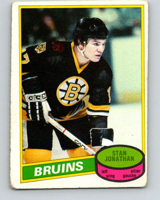 1980-81 O-Pee-Chee #113 Stan Jonathan  Boston Bruins  V38159