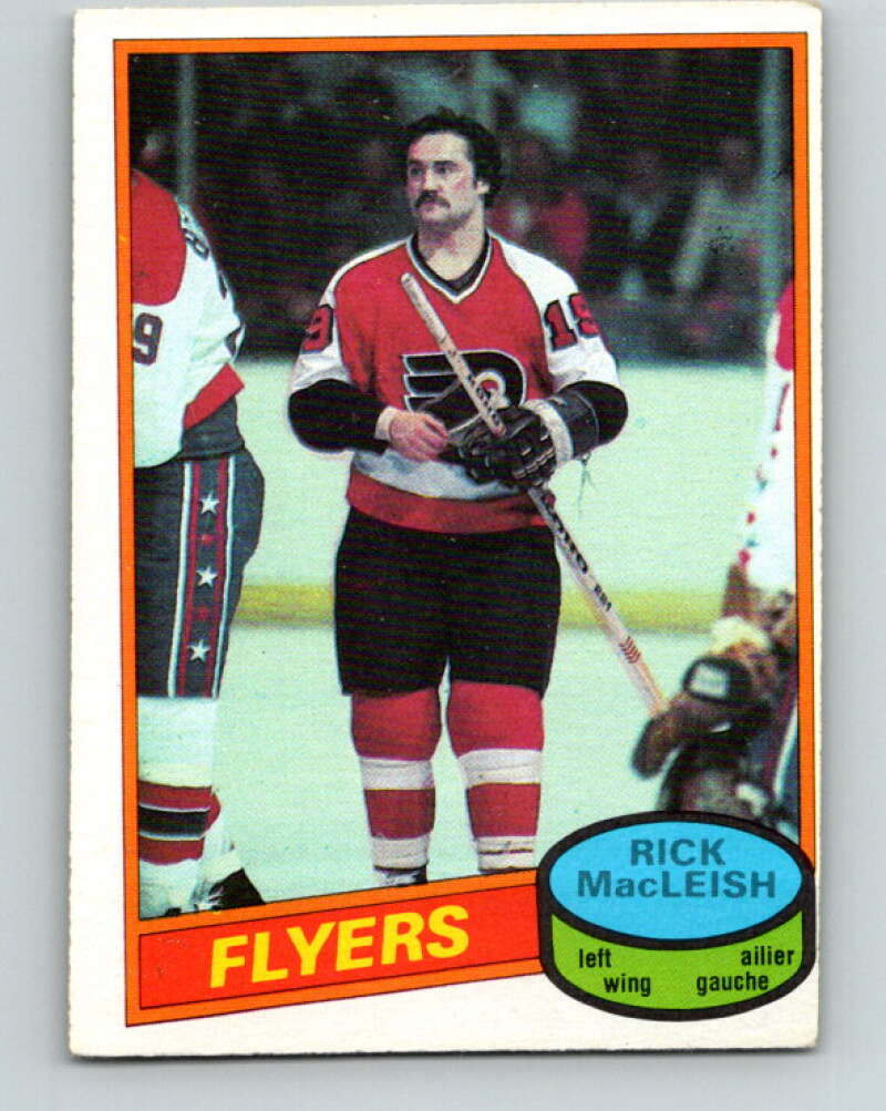 1980-81 O-Pee-Chee #115 Rick MacLeish  Philadelphia Flyers  V38175