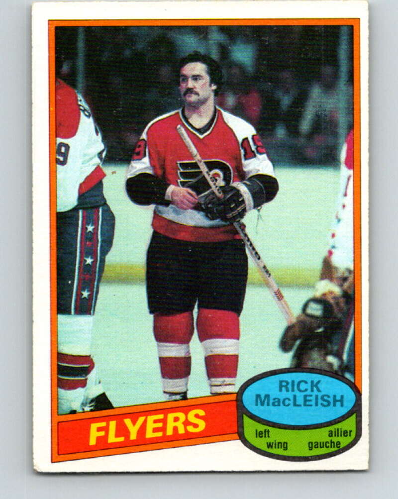 1980-81 O-Pee-Chee #115 Rick MacLeish  Philadelphia Flyers  V38180