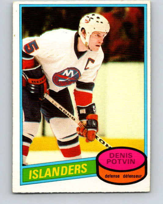 1980-81 O-Pee-Chee #120 Denis Potvin  New York Islanders  V38222