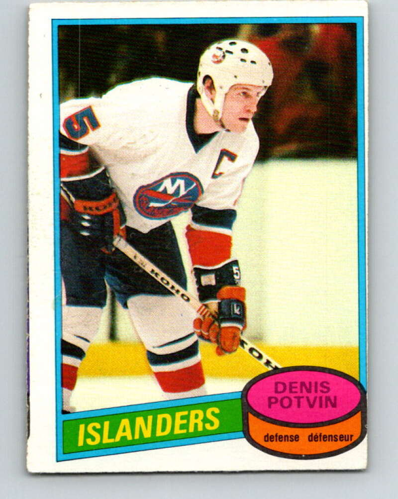 1980-81 O-Pee-Chee #120 Denis Potvin  New York Islanders  V38225