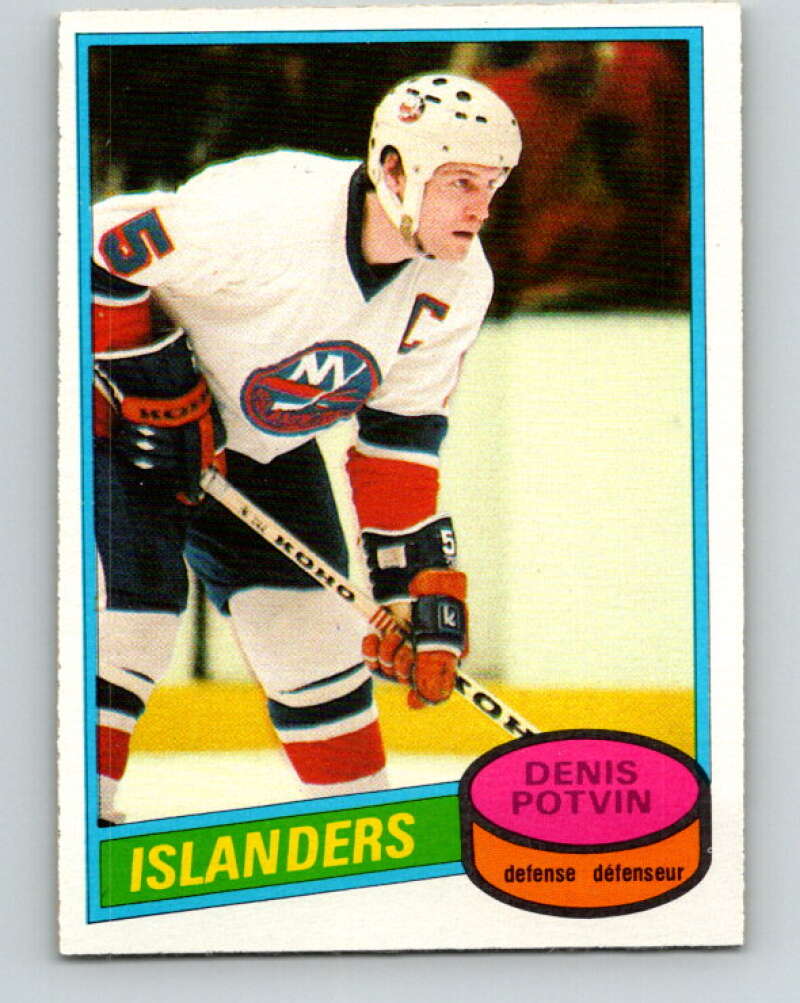 1980-81 O-Pee-Chee #120 Denis Potvin  New York Islanders  V38226