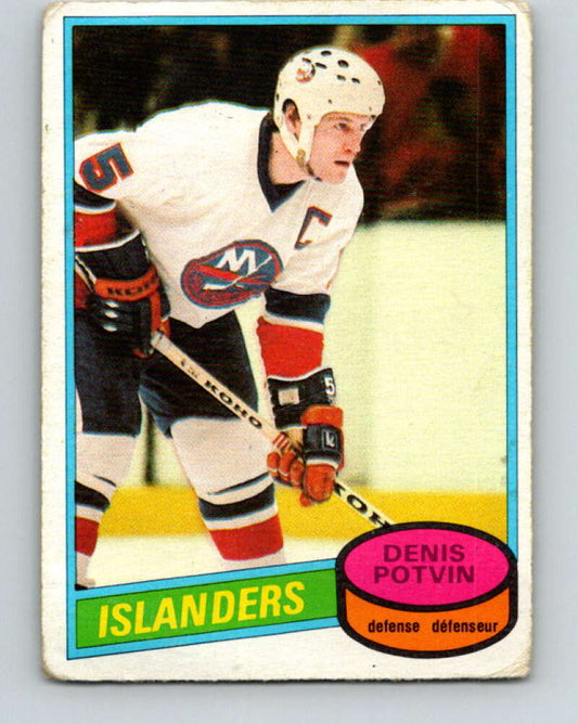 1980-81 O-Pee-Chee #120 Denis Potvin  New York Islanders  V38228