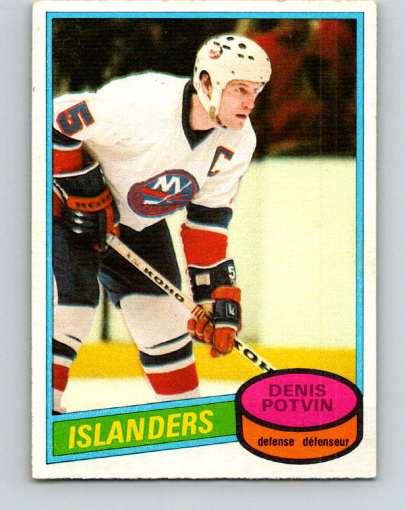 1980-81 O-Pee-Chee #120 Denis Potvin  New York Islanders  V38231