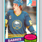 1980-81 O-Pee-Chee #127 Mike Ramsey OLY  RC Rookie Buffalo Sabres  V38298