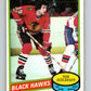 1980-81 O-Pee-Chee #134 Ron Sedlbauer  Chicago Blackhawks  V38357