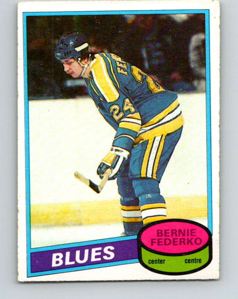 1980-81 O-Pee-Chee #136 Bernie Federko  St. Louis Blues  V38381