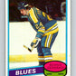 1980-81 O-Pee-Chee #136 Bernie Federko  St. Louis Blues  V38386