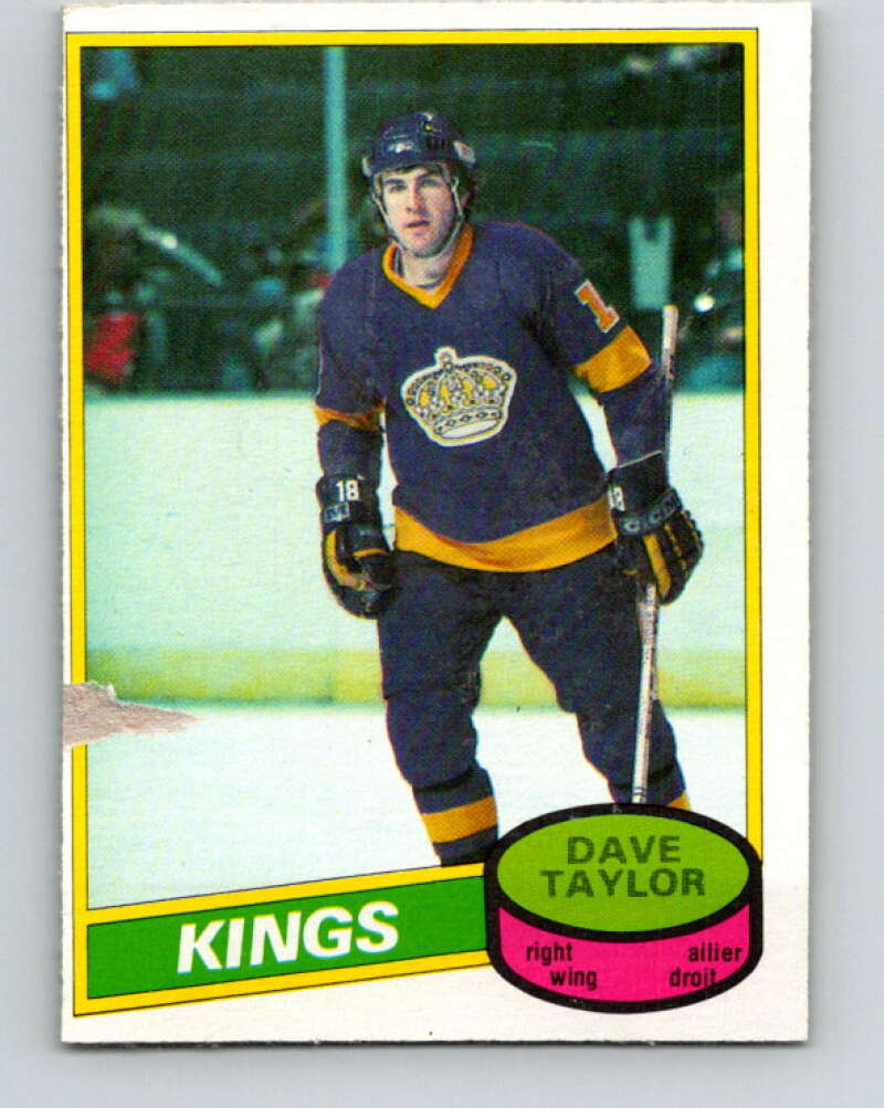 1980-81 O-Pee-Chee #137 Dave Taylor  Los Angeles Kings  V38390