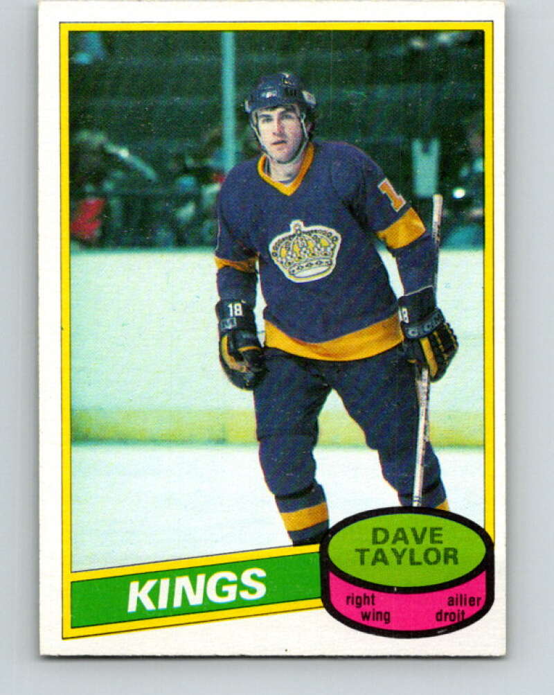 1980-81 O-Pee-Chee #137 Dave Taylor  Los Angeles Kings  V38393