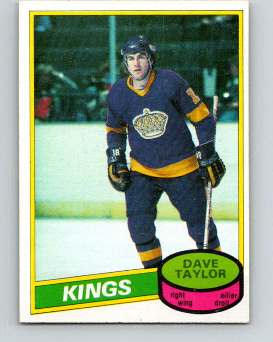 1980-81 O-Pee-Chee #137 Dave Taylor  Los Angeles Kings  V38393