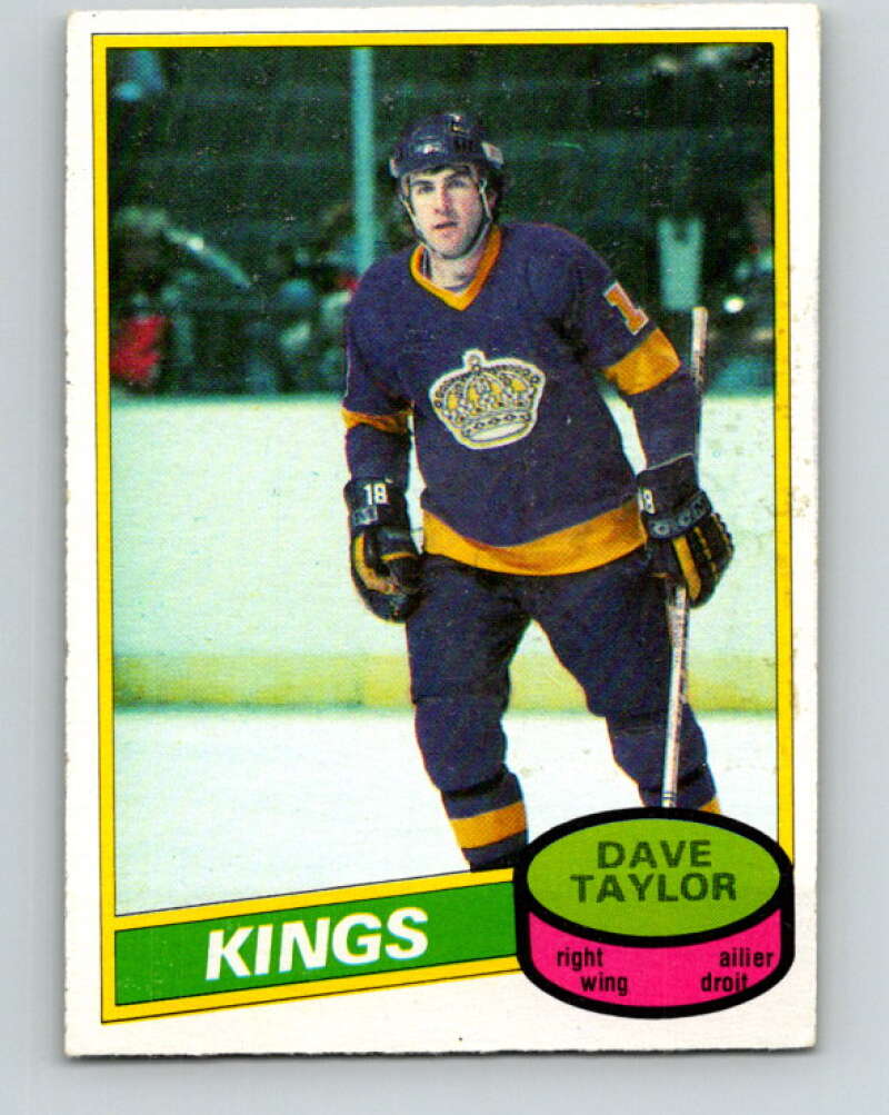 1980-81 O-Pee-Chee #137 Dave Taylor  Los Angeles Kings  V38394