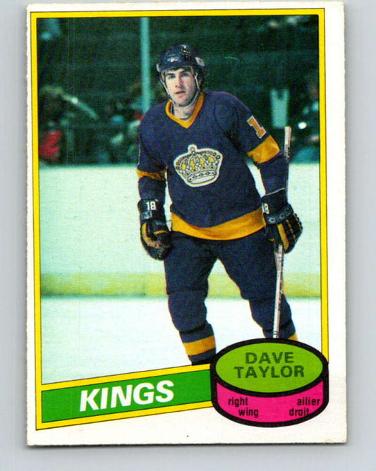 1980-81 O-Pee-Chee #137 Dave Taylor  Los Angeles Kings  V38395