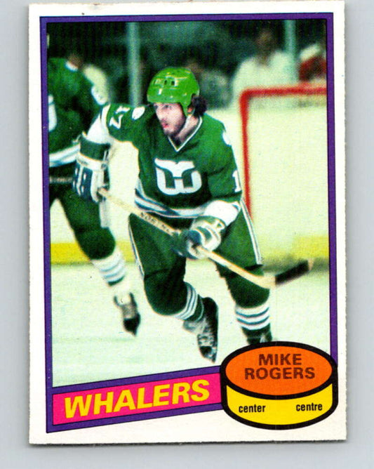 1980-81 O-Pee-Chee #143 Mike Rogers  Hartford Whalers  V38450