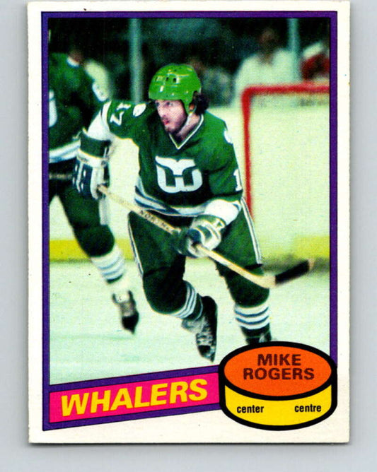 1980-81 O-Pee-Chee #143 Mike Rogers  Hartford Whalers  V38457