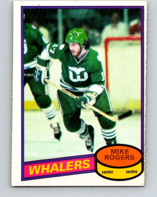1980-81 O-Pee-Chee #143 Mike Rogers  Hartford Whalers  V38458