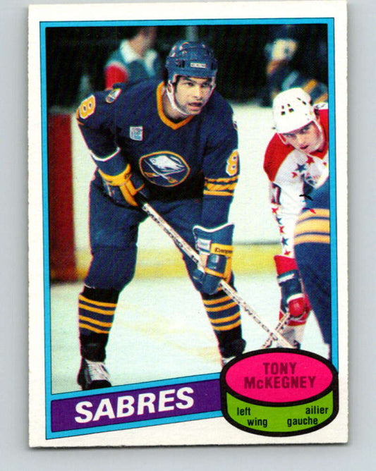 1980-81 O-Pee-Chee #144 Tony McKegney  RC Rookie Buffalo Sabres  V38462