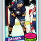 1980-81 O-Pee-Chee #144 Tony McKegney  RC Rookie Buffalo Sabres  V38464