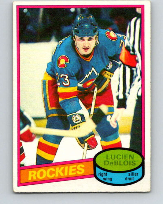 1980-81 O-Pee-Chee #146 Lucien DeBlois  Colorado Rockies  V38483