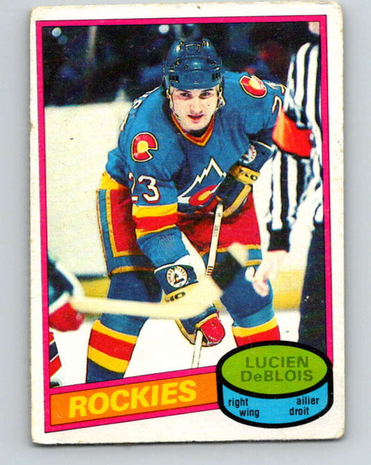 1980-81 O-Pee-Chee #146 Lucien DeBlois  Colorado Rockies  V38484