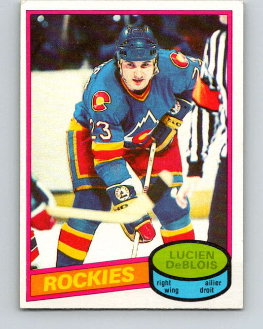 1980-81 O-Pee-Chee #146 Lucien DeBlois  Colorado Rockies  V38485