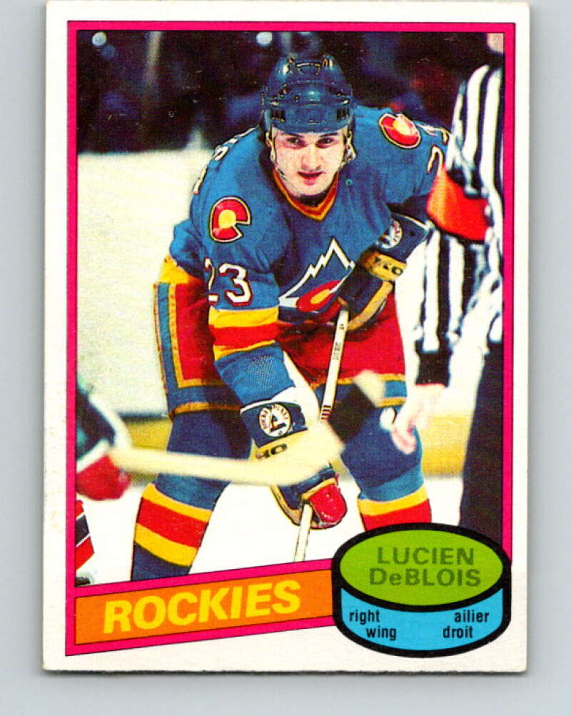 1980-81 O-Pee-Chee #146 Lucien DeBlois  Colorado Rockies  V38486
