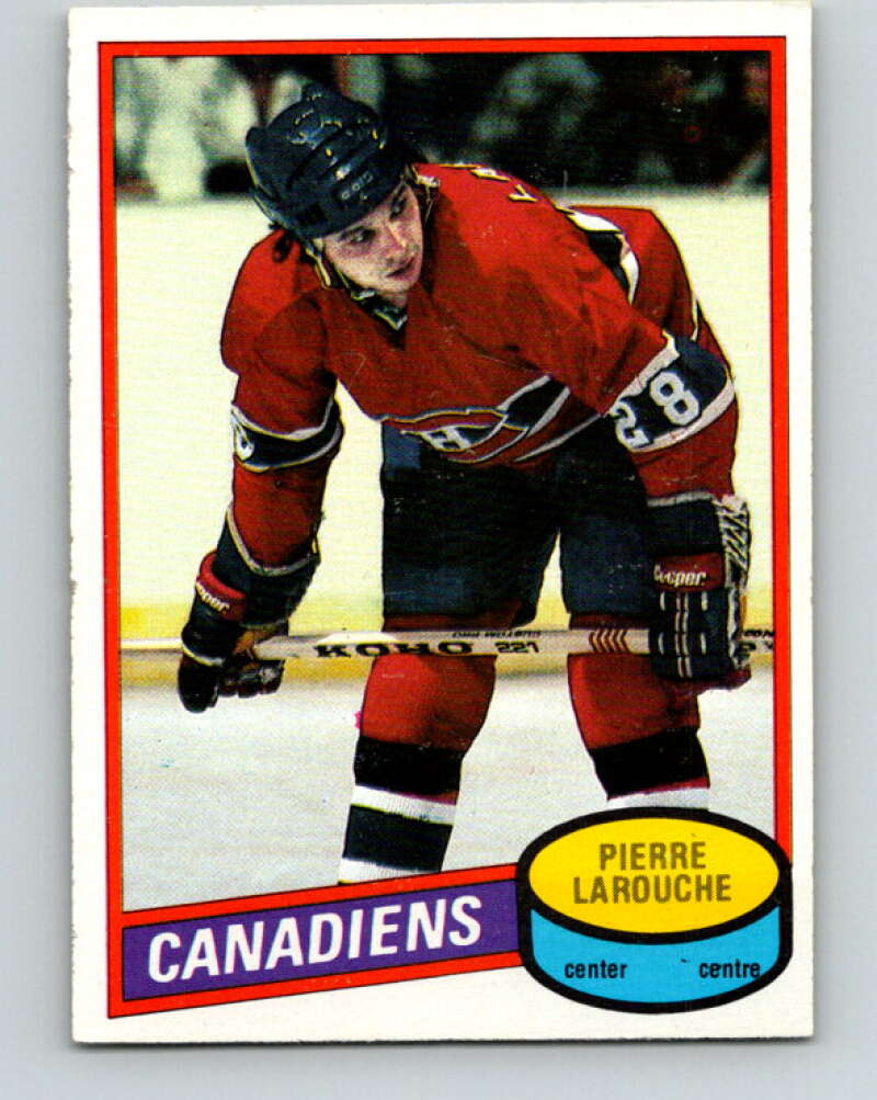 1980-81 O-Pee-Chee #151 Pierre Larouche  Montreal Canadiens  V38536