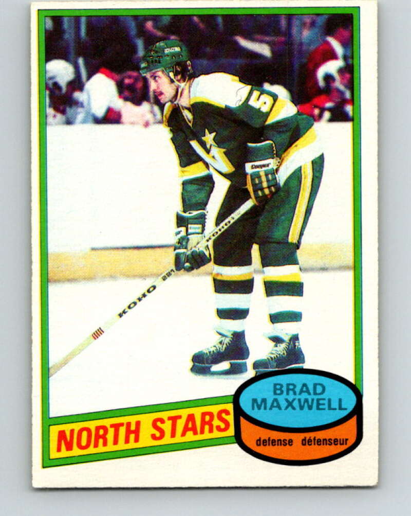 1980-81 O-Pee-Chee #152 Brad Maxwell  Minnesota North Stars  V38546