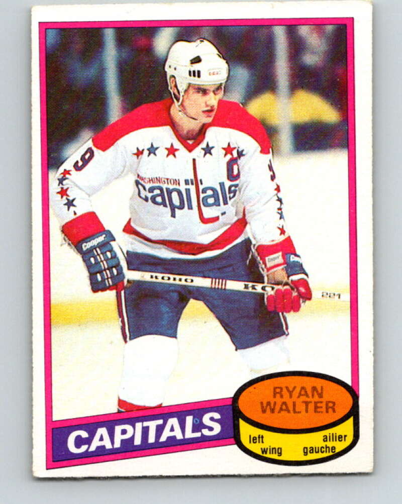 1980-81 O-Pee-Chee #154 Ryan Walter  Washington Capitals  V38560