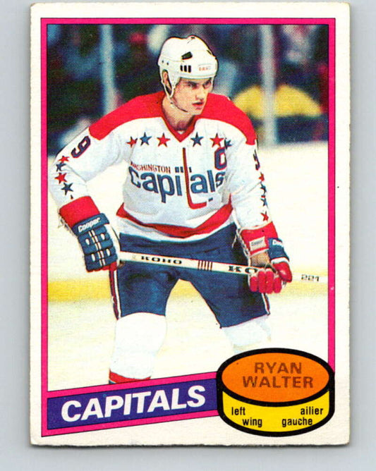 1980-81 O-Pee-Chee #154 Ryan Walter  Washington Capitals  V38561