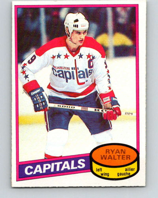 1980-81 O-Pee-Chee #154 Ryan Walter  Washington Capitals  V38562